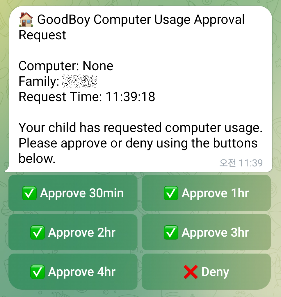 Real-time Approval System